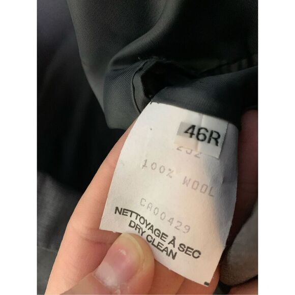 Peter Millar 100% Wool blazer gray men's size 46R - Picture 5 of 5
